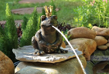 small_bronze_fountain_frog_king